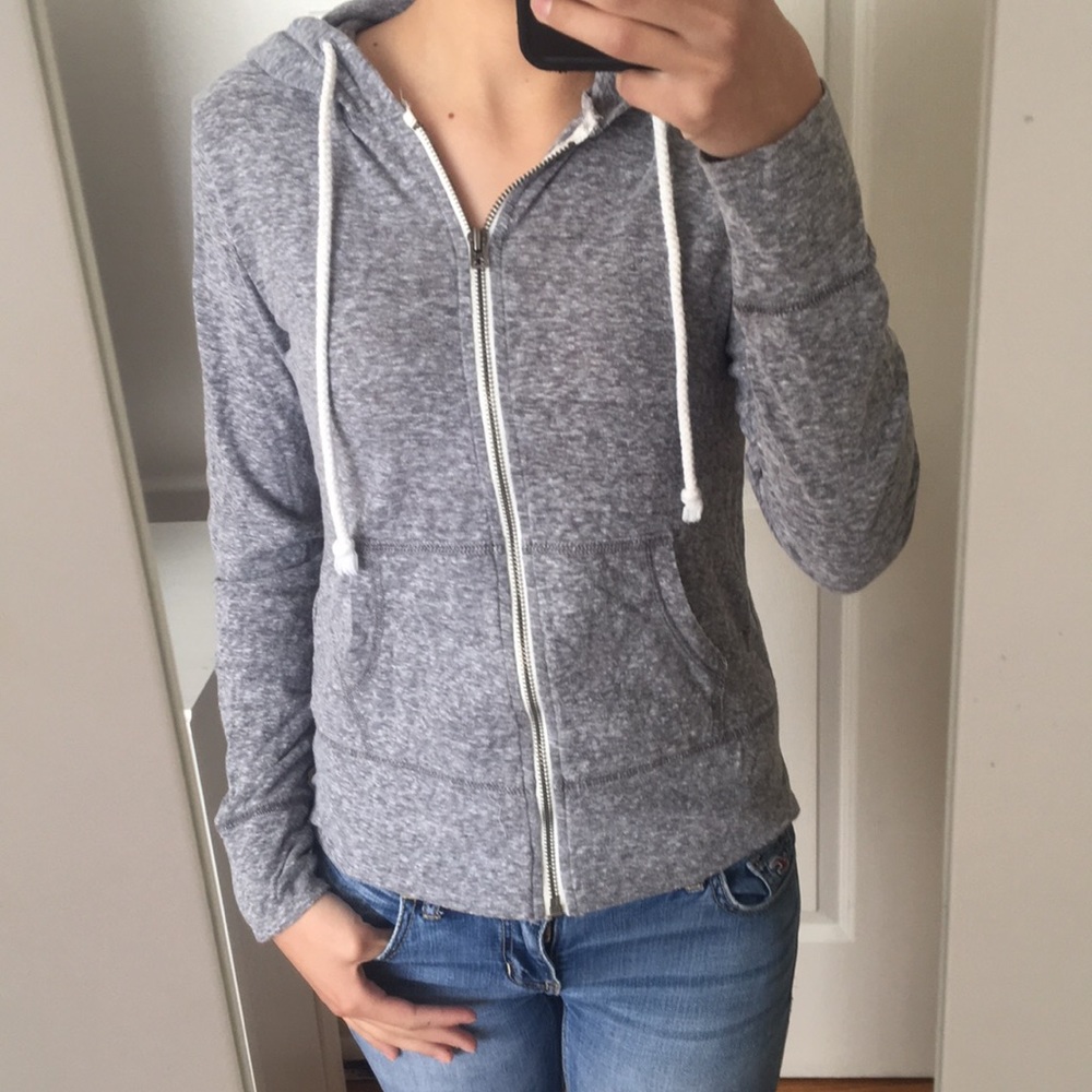Zip-up sweatshirt